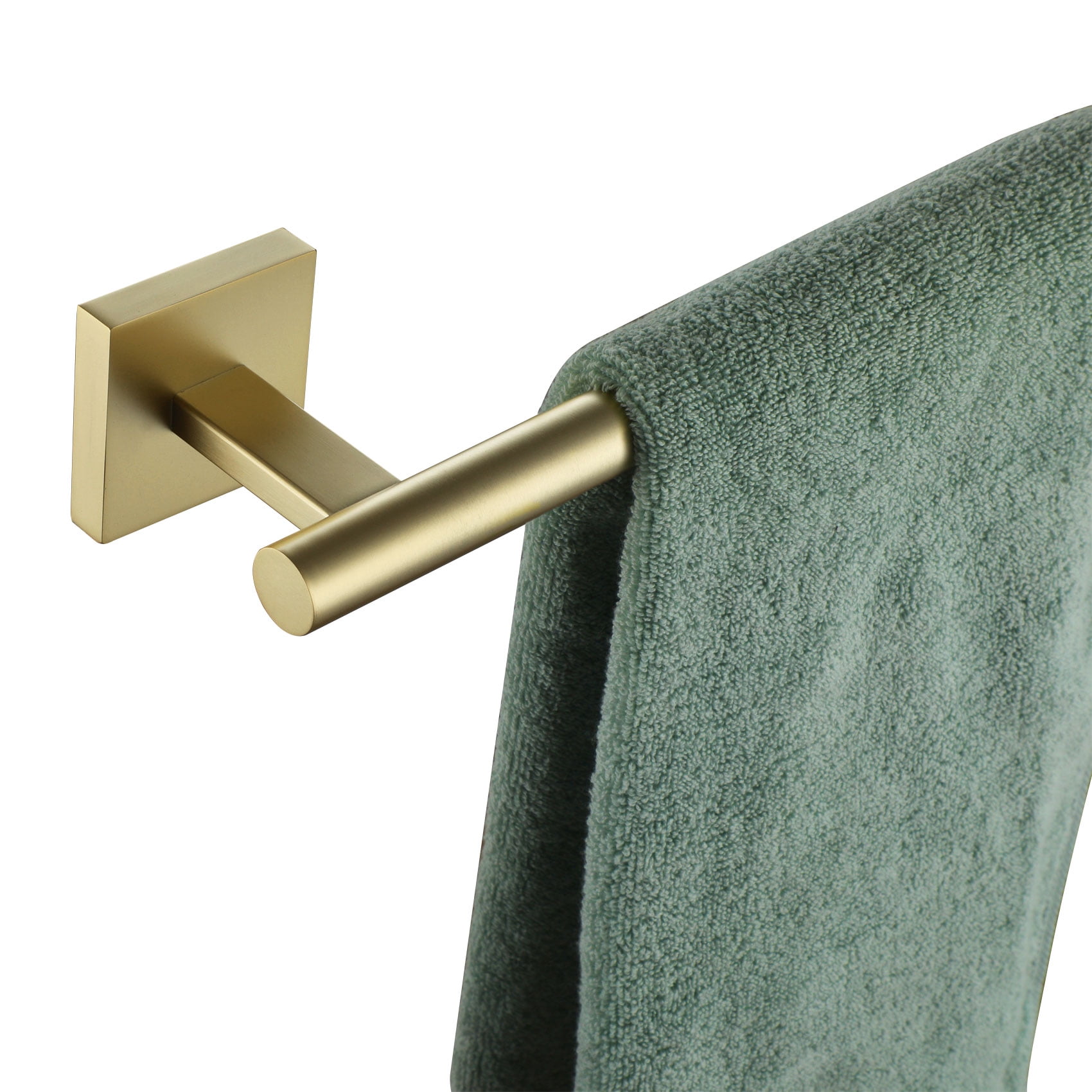 KOKOSIRI Towel Bar Bathroom Towel Holder for Bath Kitchen Cabinet Towel ...