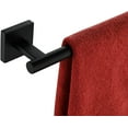 thumbnail image 1 of KOKOSIRI Towel Rails Bathroom Towel Bars Matte Black 24 Inch Bath Towel Holder for Cabinet Kitchen Wall Stainless Steel B4005BK-L24, 1 of 9