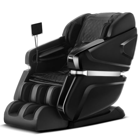 Kollecktiv 2026 Massage Chair 4D Full Body, Zero Gravity SL Track Massage Chair Recliners, 12 Auto Modes, Heating, Ai Voice, Black