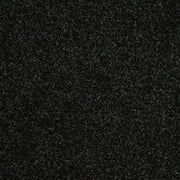 KOLOKO Garage Floor Carpet with Rubber Backing Heavy Duty Indoor Outdoor Thickened Non-Slip Utility Mat Resistant for Gym Patio Porch Basement, Solid Black, 4'x6' Roll