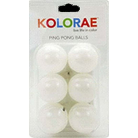 KOLORAE PING PONG BALLS - WHIT