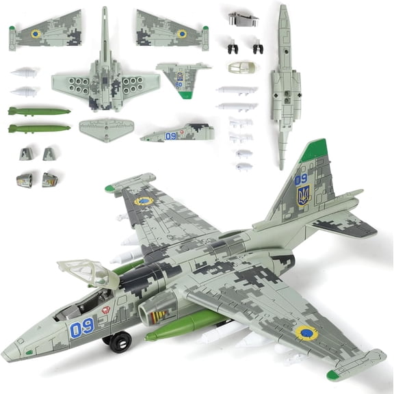 KOLOTESAME 1:72 Scale SU-25 Frogfoot Quick Plastic Assembly Model Kit Precision replication and exquisite paintworka collector-grade masterpiece for adults; suitable for beginners