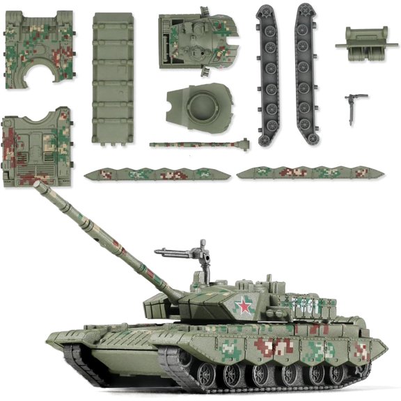 KOLOTESAME 1/72 Scale Type 99 Military Tank Quick Build Model A precision replica with exquisite paintworka collector-grade masterpiece crafted for adults suitable for beginners