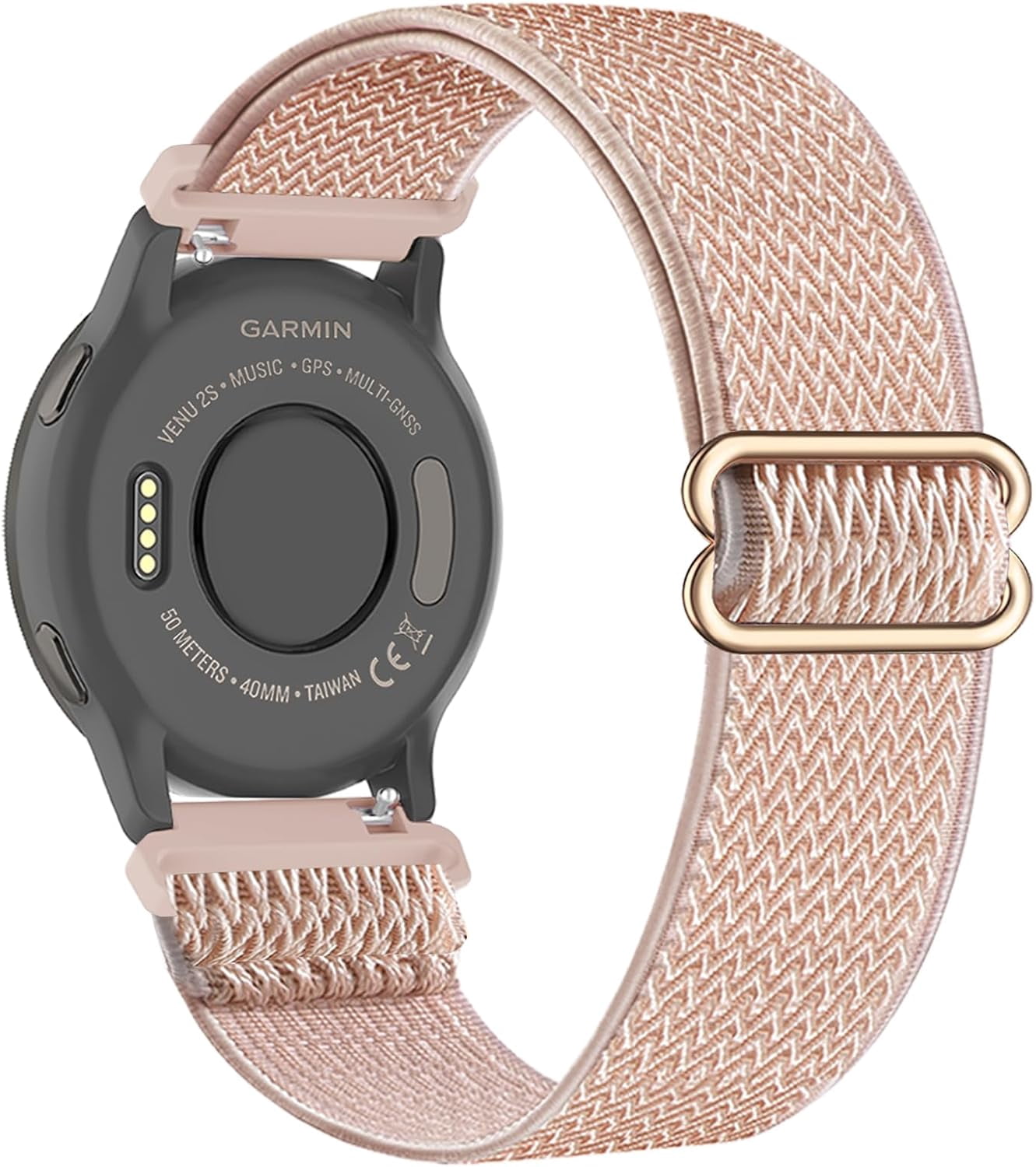 KOMI 18mm Stretchy Nylon Watch Bands Compatible with Garmin 