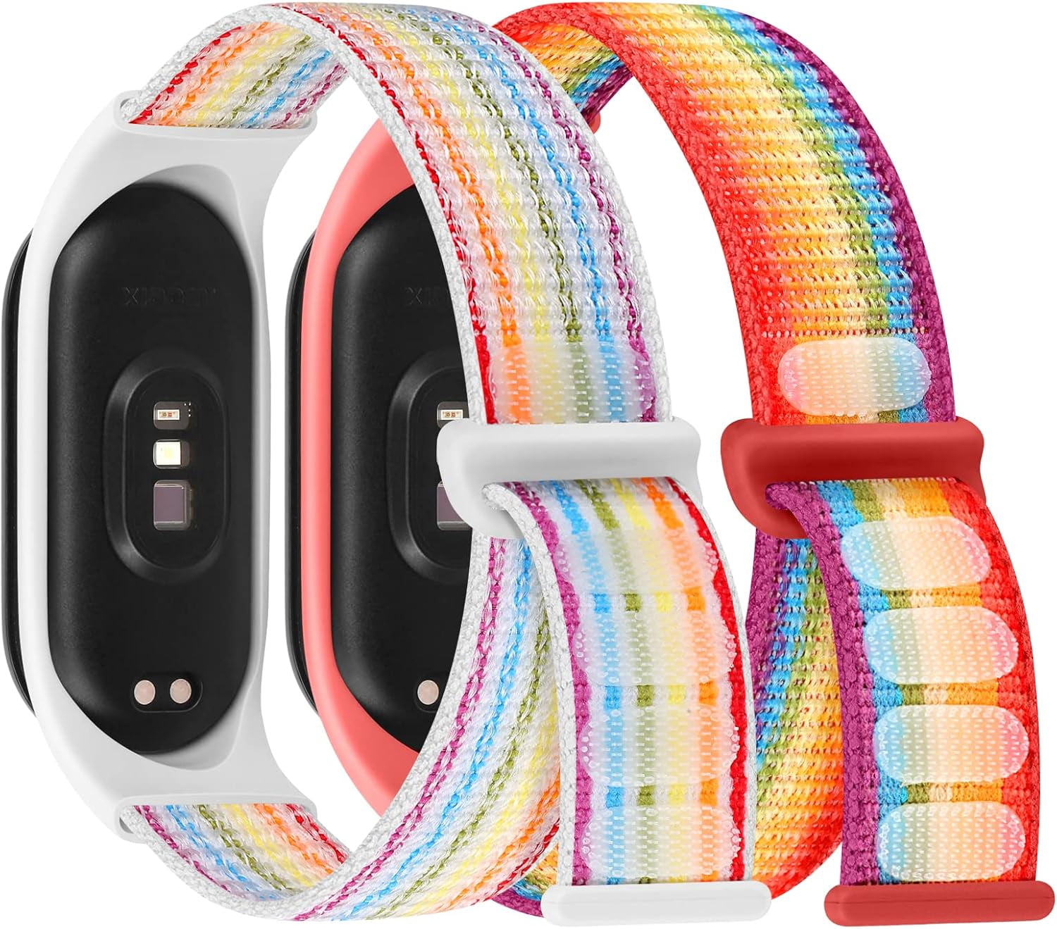 KOMI Pack Solo Loop Nylon Strap Compatible with Xiaomi Mi Band