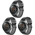 thumbnail image 1 of KOMI 3 Pack 22mm Watch Straps for Men Watch 22mm Compatible with Samsung Galaxy Watch 46mm SM-R800 R800 Galaxy Watch 3 45mm R840 Gear S3 Classic and Frontier, 1 of 5