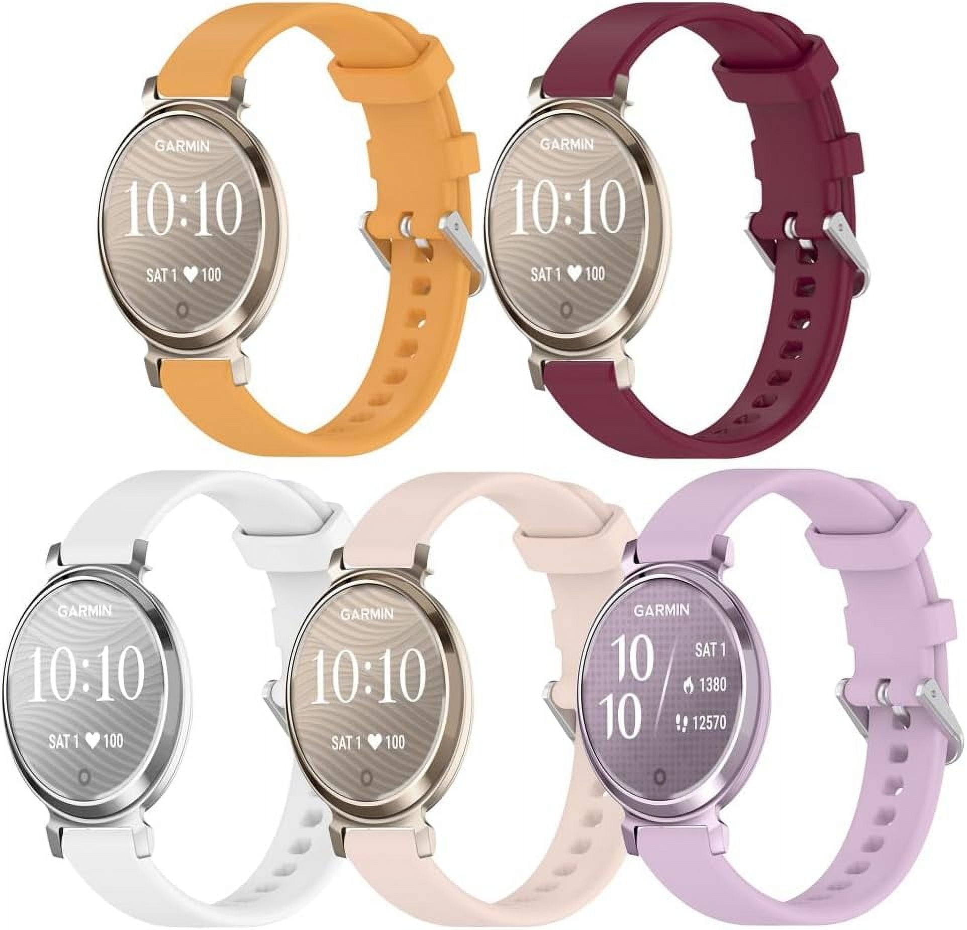 Garmin　Lily2 新品ストラップセット KOMI-5-Pack-Straps-Compatible-