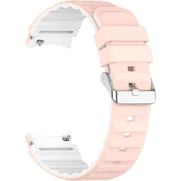 KOMI Anti-Scratch Soft Band Strap Suitable for Watch 6/5/4/3 Smartwatch Bracelet Comfortable Wristband Sport Belt Waterproof White Pink