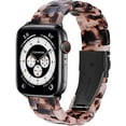 thumbnail image 1 of KOMI Band Replacement for Apple Watch 49mm 45mm 44mm 42mm 41mm 40mm 38mm Women Men Fashion Resin Wirstband Bracelet Strap for iWatch Ultra 2/1 Series 9 8 7 6 SE 5 4 3 2 1, 1 of 5