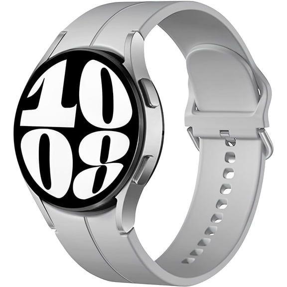 KOMI Bands for Galaxy Watch 5 Pro 45mm Bands/Galaxy Watch 7 6 5 4 Bands 44mm 40mm, Sport Silicone Bands Compatible for Samsung Galaxy Watch 6 43 47mm/Galaxy Watch 4 Classic 42 46mm Straps Women Men