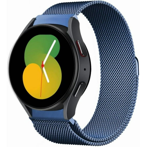KOMI Bands for Samsung Galaxy Watch 6/5/4/7/FE Band 40mm 44mm/Classic 47mm 43mm 46mm 42mm Women/Men,Magnetic Loop Strap for Samsung Galaxy watch 5 Pro band 45mm,No Gap Metal Mesh Correa Wristband