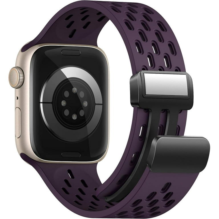 KOMI Breathable Waterproof Magnetic Sport Band for Apple Watch