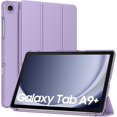thumbnail image 1 of KOMI Case for Galaxy Tab A9+/A9 Plus 11 inch 2023, Slim Stand Protective Smart Cover with Hard PC Translucent Back Shell for Tab A9 Plus Tablet (SM-X210/X216/X218), Auto Wake/Sleep, Lilac, 1 of 8