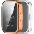 thumbnail image 1 of KOMI Compatible for Amazfit Bip 5 Unity Protector Case, Soft TPU Bumper Screen Protective Case Cover for Amazfit Bip 5 Unity (A2324) Smart Watch Protective (Rose Gold&Clear), 1 of 9