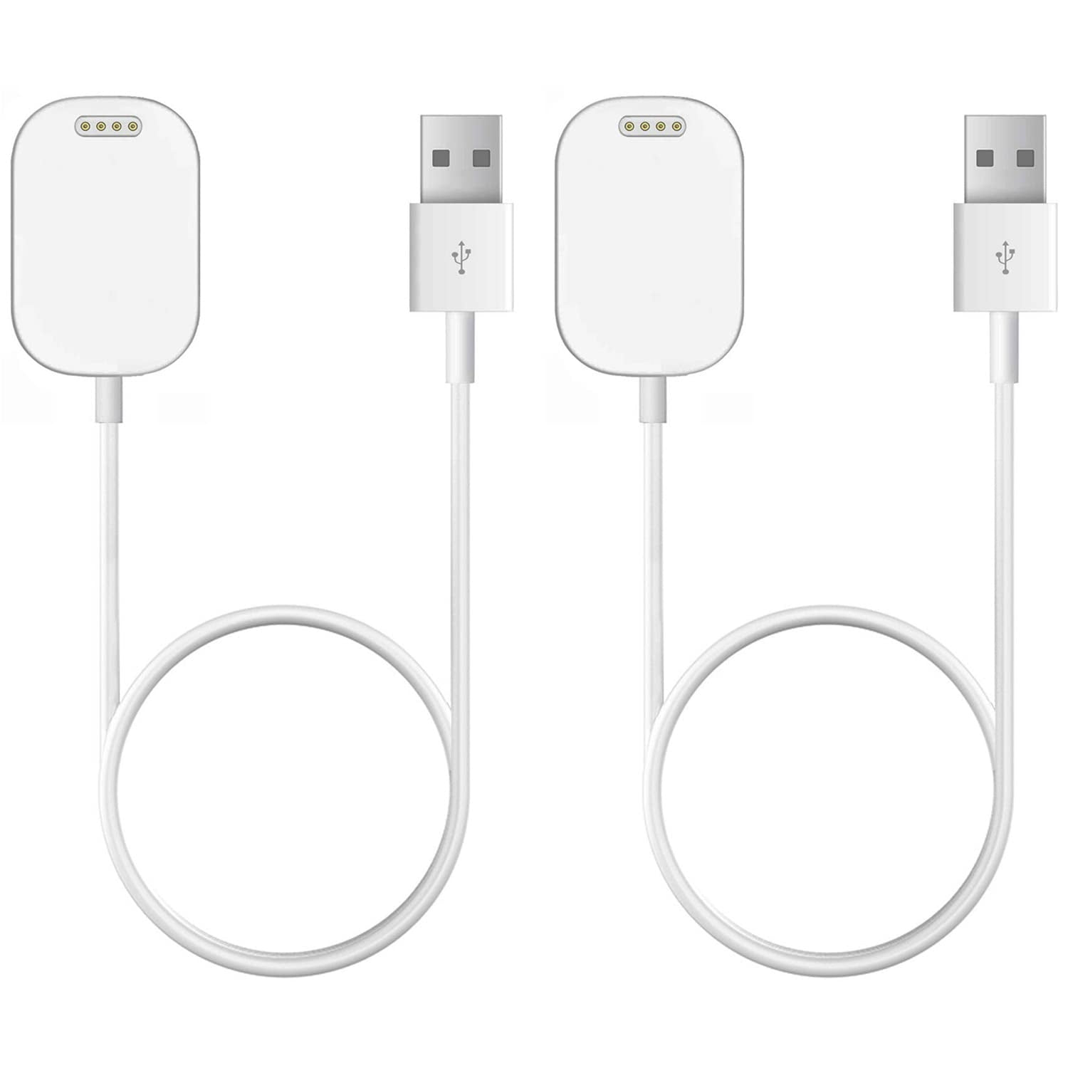 KOMI Compatible with Gizmo Watch Charger, Replacement Charging Cable Magnetic Dock Cradle Accessories for Gizmo Watch Kids Smartwatch (2Pack, 1m/3.3ft)