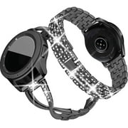 Compatible for Samsung Galaxy 7 6 5 4 40mm 44mm /Galaxy Watch FE 2024/Galaxy 3 41mm/Galaxy Watch 42mm/Active 2 Watch Ban