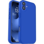 KOMI Compatible with iPhone 16 Case, Liquid Silicone Upgrade [Camera Protection] [Soft Anti-Scratch Microfiber Lining] S