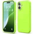 thumbnail image 1 of KOMI Compatible with iPhone 16 Pro Max Case, Premium Liquid Silicone Case, Full Body Protective Cover, Shockproof, Slim Phone Case, Anti-Scratch Soft Microfiber Lining, 6.9 inch Lime Green, 1 of 7