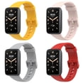 thumbnail image 1 of KOMI 4 pack Bands Watch Strap for Xiaomi Mi Band 7 Pro for Women Men Replacement Sport Soft Silicone Strap Wristband Bands Bracelet for Mi Band 7 Pro Activity Tracker, 1 of 5