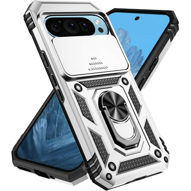 KOMI Designed for Google Pixel 9 Military Grade Drop Proof Case with KOMI Designed for Google Pixel 9 Military Grade Drop Proof Case with