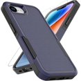 thumbnail image 1 of KOMI Designed for iPhone 16e Case, [with Screen Protector]  [Military Grade Drop Protection] Heavy Duty Full-Body Shockproof Phone Case,, 1 of 8