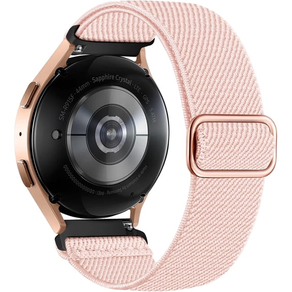KOMI Elastic Band Compatible with Samsung Galaxy Watch 7/6/5/4 Band 40mm 44mm, Compatible with Galaxy Watch 5 Pro 45mm/Watch 6/4 Classic 43mm 47mm 42mm 46mm/Active 2 44mm 40mm, 20mm Soft Nylon Band