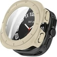 thumbnail image 1 of KOMI Fit for Samsung Galaxy Watch Ultra 47mm Case Cover, Scratch-Resistant Full Coverage Hard PC Protective Case &Tempered Glass Screen Protector Bumper for Samsung Galaxy Watch Ultra 47mm (Beige), 1 of 6