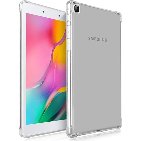 KOMI Galaxy Tab A 10.1 Case, Model T510/T515/T517, TPU Anti-Scratch Resistant Slim Light Weight Tablet Cover for Samsung Galaxy Tab A 10.1 SM-T510 SM-T515 2019 - Clear