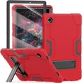 thumbnail image 1 of KOMI Galaxy Tab A8 Case,for Samsung A8 10.5 Tablet Case with Screen Protector/Kickstand,Heavy Duty Shockproof Rugged Protection Cover for 10.5 Inch Samsung Galaxy Tab A8 Case (SM-X200/X205/X207), 1 of 8