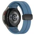 thumbnail image 1 of KOMI Galaxy Watch 5 Pro Bands 45mm/Galaxy Watch 5/6 Bands 44mm 40mm, No Gap Silicone Sport Bands Compatible with Samsung Galaxy Watch 7 Replacement Strap Deep Blue, 1 of 17