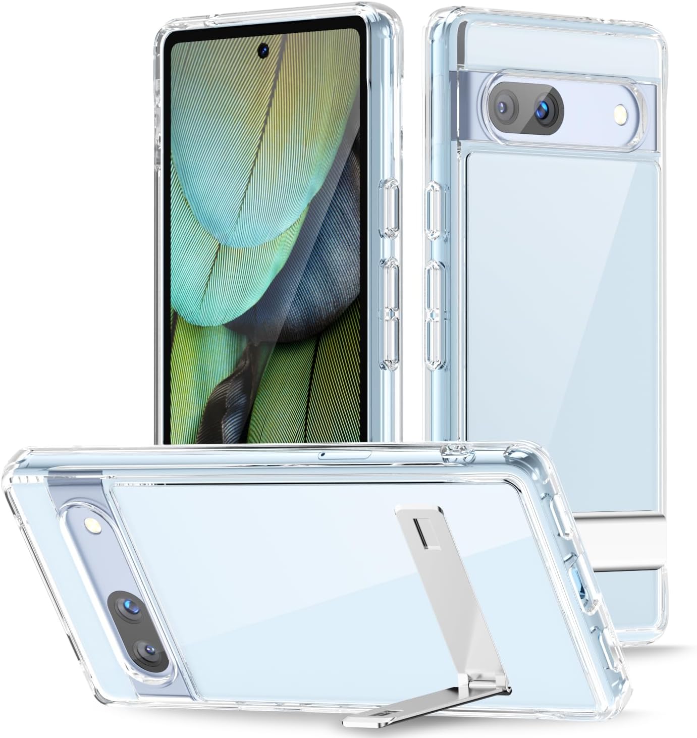 KOMI for Google Pixel 7A Phone Case Liquid Silicone, Cute Thin Slim ...