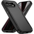 thumbnail image 1 of KOMI for Google Pixel 9a 2025 Case,with Screen Protector[Military Grade Drop Tested] Heavy-Duty Tough Rugged Shockproof Protective Case for Pixel 9A 6.3inch, Black, 1 of 7