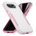 thumbnail image 1 of KOMI for Google Pixel 9a 2025 Case,with Screen Protector[Military Grade Drop Tested] Heavy-Duty Tough Rugged Shockproof Protective Case for Pixel 9A 6.3inch, White Pink, 1 of 7