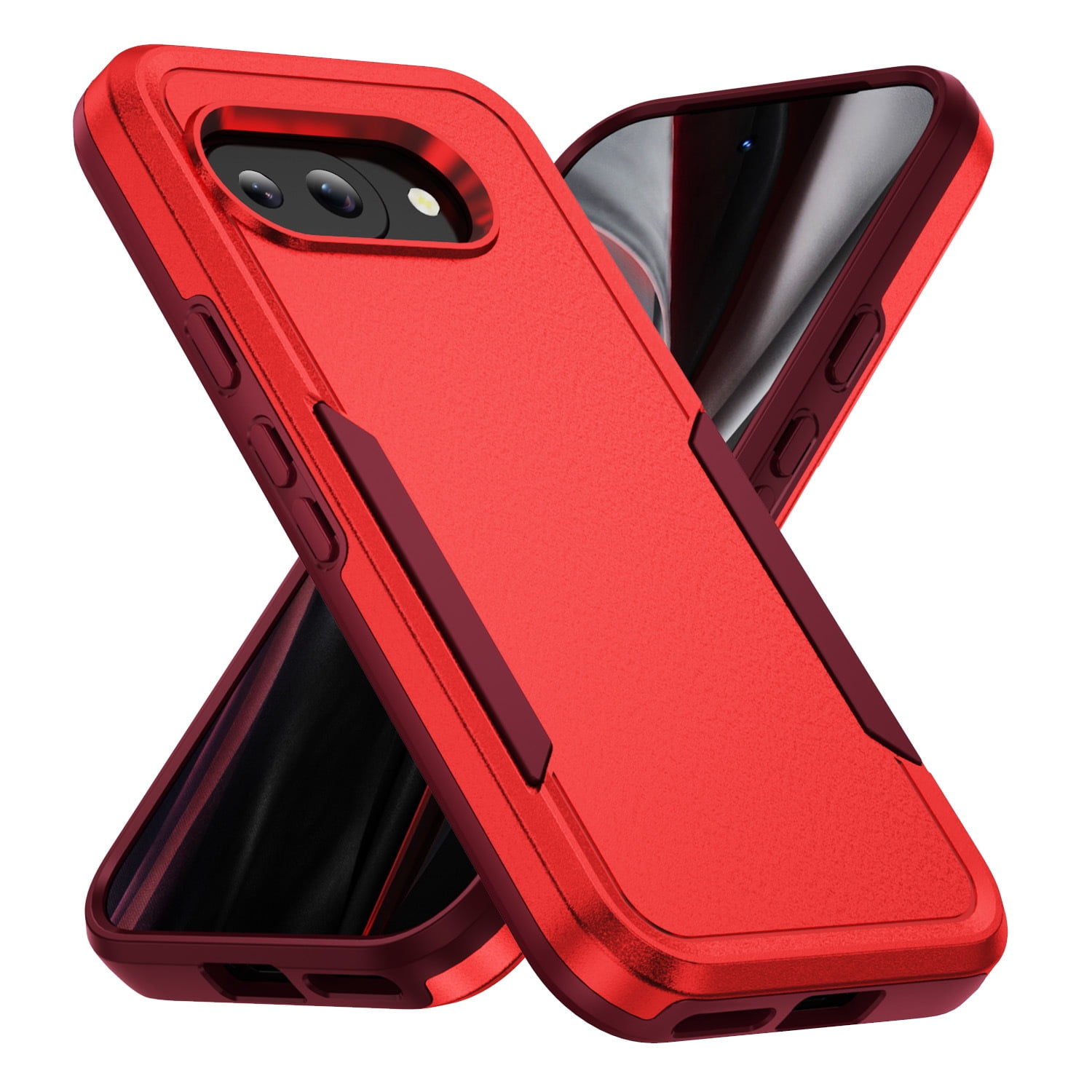 KOMI for Google Pixel 9a Case: Dual Layer Protective Heavy