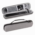 thumbnail image 1 of KOMI Hard Carry Travel Case for Classic Hair Straightener Curling Irons Styler,Hair Straightener EVA Case for Vacation(Accessories Not Include, Gray, 1 of 5