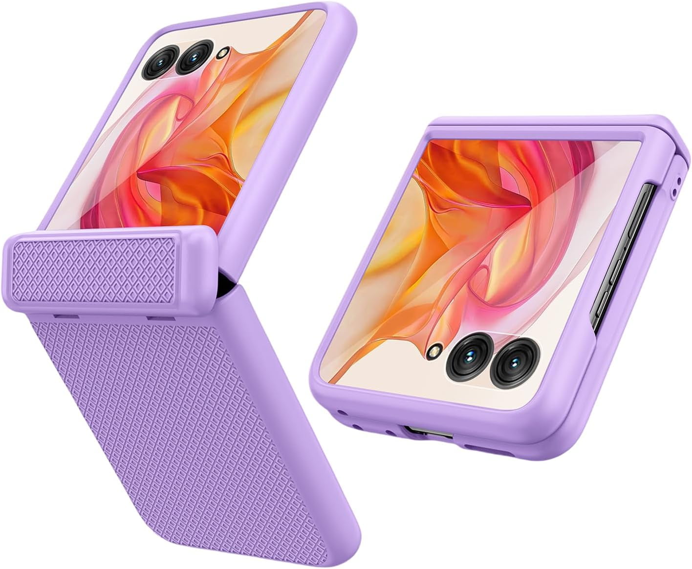 KOMI for Motorola razr+ 2024 case with Hinge Protection,Built-in ...
