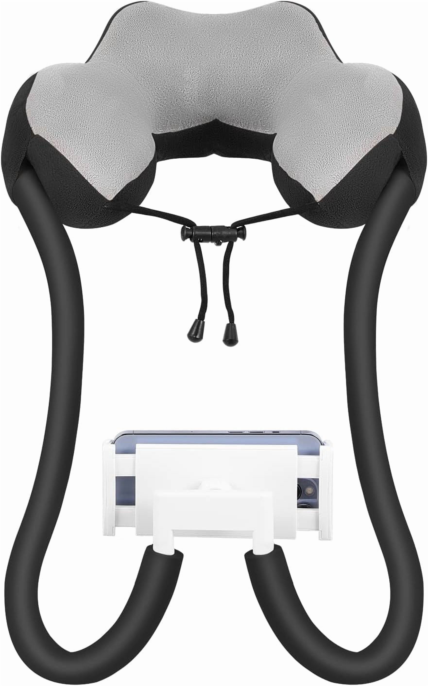 KOMI Neck Phone Holder, Lazy Gooseneck Phone Pillow Holder Bracket,360°Rotate Phone Tablet Stand for 4"-11" Device, fits iPhone 15/Pro/Plus/Pro Max iPhone 14/14 Pro Max, Galaxy S21 S9,iPad Pro 11