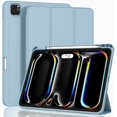 thumbnail image 1 of KOMI New iPad Pro 13 Inch Case M4 (2024 Model, 7th Generation) with Pencil Holder, Smart iPad Case [Support Pencil Pro and Pencil (USB-C)], Support Touch ID and Auto Wake/Sleep, 1 of 9