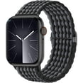 thumbnail image 1 of KOMI Nylon Compatible with Apple Watch Bands 49mm 45mm 44mm 42mm 41mm 40m 38mm for Women Men, Stretchy Breathable Adjustable Sport Straps Compatible with iWatch Series 9 8 7 6 5 4 3 SE Ultra, 1 of 8