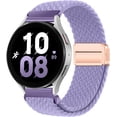 thumbnail image 1 of KOMI Nylon magnetic strap compatible with Samsung Galaxy Watch 6/5/4/3 Pro/Classic/Sport/Gear S3/S2 Frontier/Active, The 20mm and 22mm straps are suitable for Samsung watches 47mm 46mm 45mm 44mm 43mm, 1 of 7
