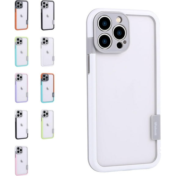 KOMI Open-Frame Heat Dissipation for iPhone Case, Open-Frame Heat Dissipation iPhone Case - Lightweight and Protective for iPhone 13 14 15 16 Pro Max, 13