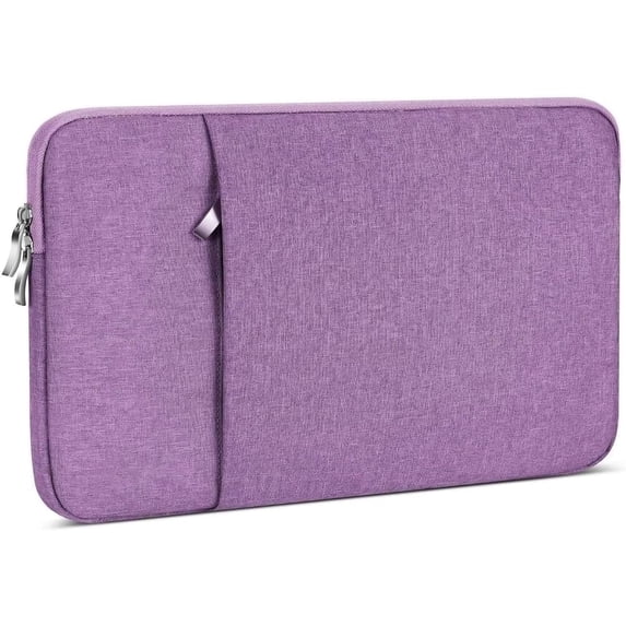 KOMI Portable Monitor Case 16.1 Inch, Protective Carrying Sleeve for Most 16.1 in Portable Monitors,Water Resistant Portable Computer Laptop Display Bag with Accessory Pocket,Size-15.3"x9.8" (Purple)