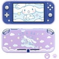 thumbnail image 1 of KOMI Protective Case Design for Switch Lite, TPU Cover Case Cute Rabbit Animal Pattern Shock-Absorption Design Hard Cover with 2 pcs Thumb Grips - Purple Rabbit, 1 of 8