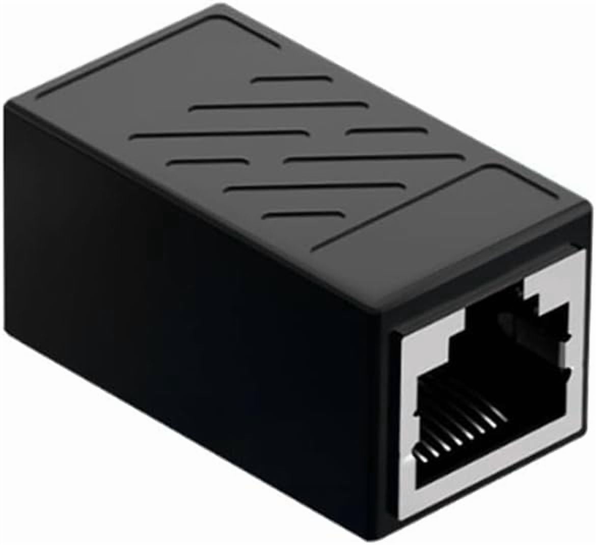 Head Splitter KOMI RJ45 Ethernet Splitter Adapter,Ethernet Cable Splitter,Through ...