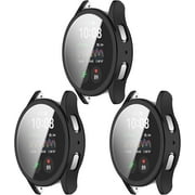 KOMI Screen Protector 3Pack Compatible with Samsung Galaxy Watch 7 44mm Case TPU Soft Watch Face Cover Full Protection (
