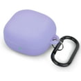 thumbnail image 1 of KOMI Silicone Case Compatible for Samsung Galaxy Buds 2 Pro/Galaxy Buds2/ Galaxy Buds Pro/Galaxy Buds Pro 2/ Galaxy Buds Live/Galaxy Buds FE Case (Lilac), 1 of 7