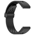 thumbnail image 1 of KOMI Silicone Watch Bands, Quick Release Waterproof Soft Rubber Replacement Strap for Garmin Fenix 7X / Fenix 5X / Fenix 6X, Smart Watch Straps Sport Watchbands Wrist Straps for Men Women, Black, 1 of 12