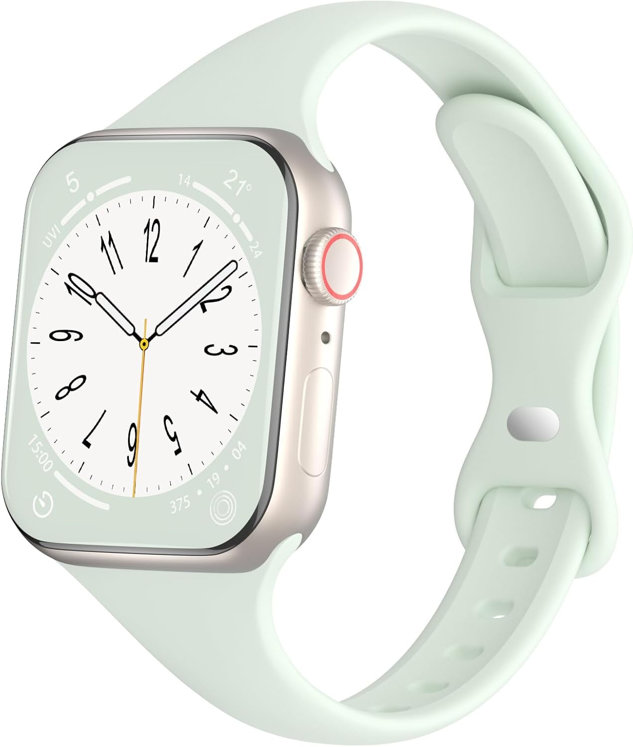 KOMI Sport Slim Silicone Bands Compatible for Apple Watch Band