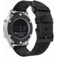 thumbnail image 1 of KOMI Strap Compatible with Gear S3/Gear S3 Classic/Galaxy Watch 46mm/Gear S3 Frontier/Gear 2 R380/Neo R381, Classic Genuine Leather Watch Band Strap for Gear S3, 1 of 8