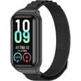 thumbnail image 1 of KOMI Strap for Amazfit Band 7 Nylon Replacement Strap Watch Wrist Band Smart Bracelet Accessories for Amazfit 7 Fit Band Black, 1 of 9